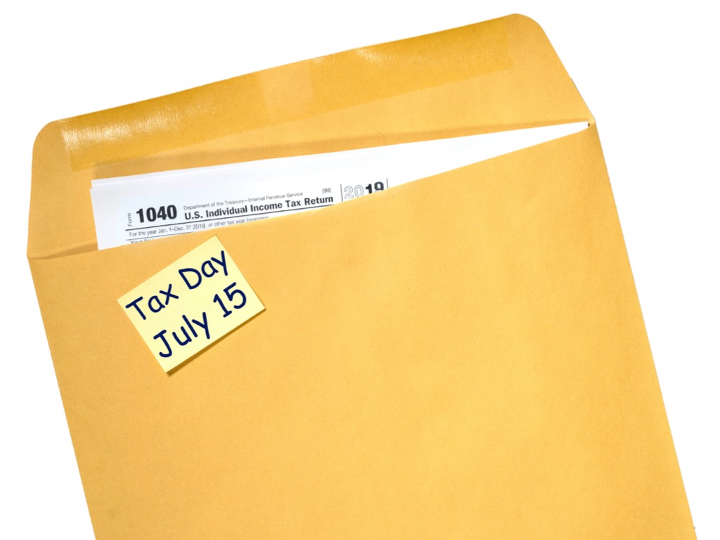 Your New 2020 Federal Tax Deadline July 15 Cdc Small Business