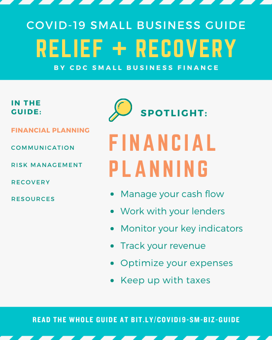 Small Business Guide to Relief and Recovery Financial Planning CDC