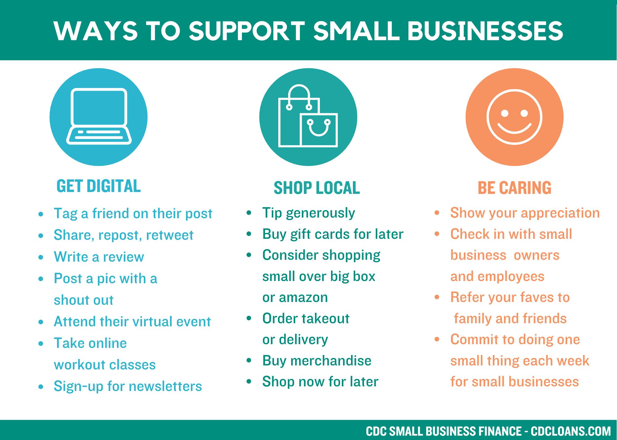 21 Ways To Support Small Businesses In 2021 (even w/o money)