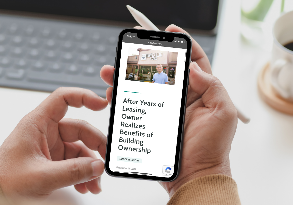 See our individual borrower success stories with a click