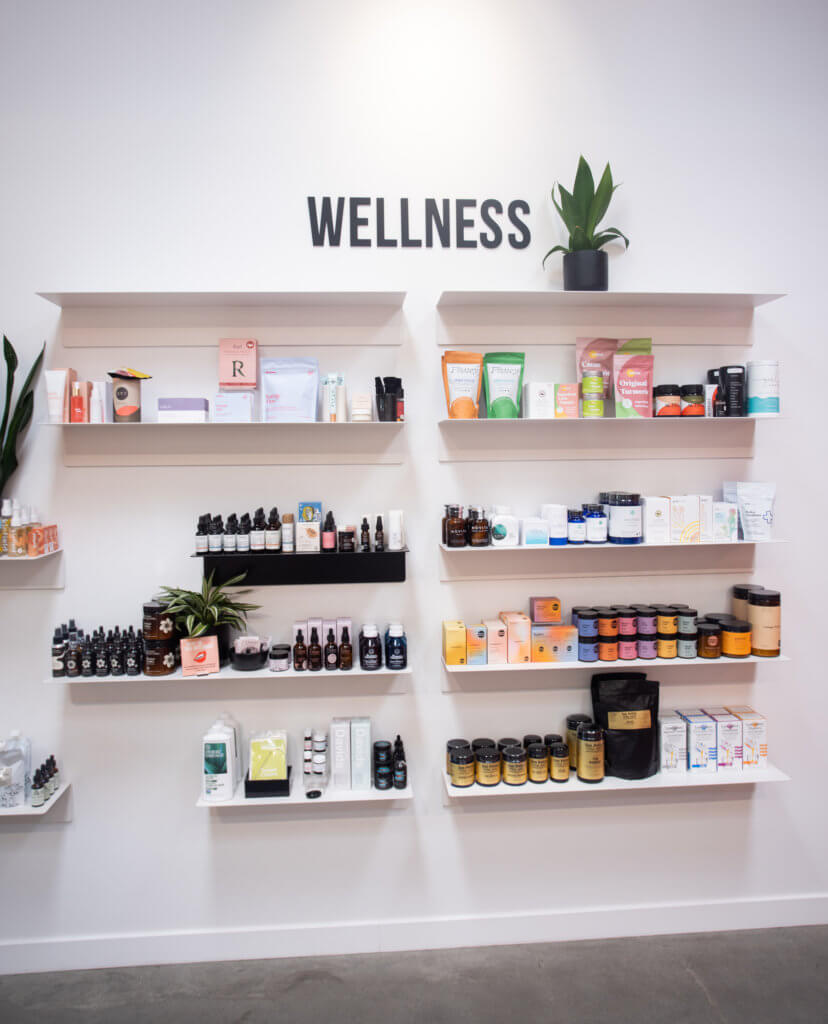 wellness section of products