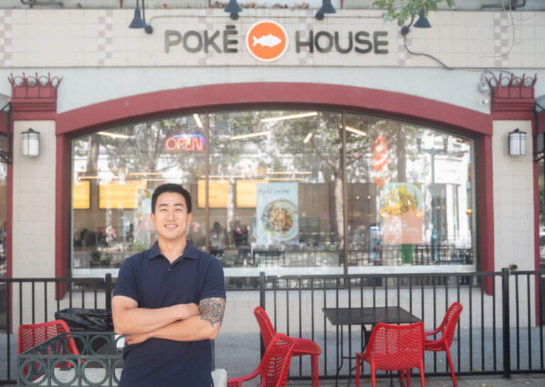 Poke House, First Location in Santa Cruz