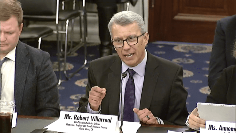 Chief External Affairs Officer Robert Villarreal Testifies Before Senate Committee on Small Business and Entrepreneurship