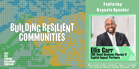 Momentus Capital CEO Ellis Carr graphic on building resilient communities.