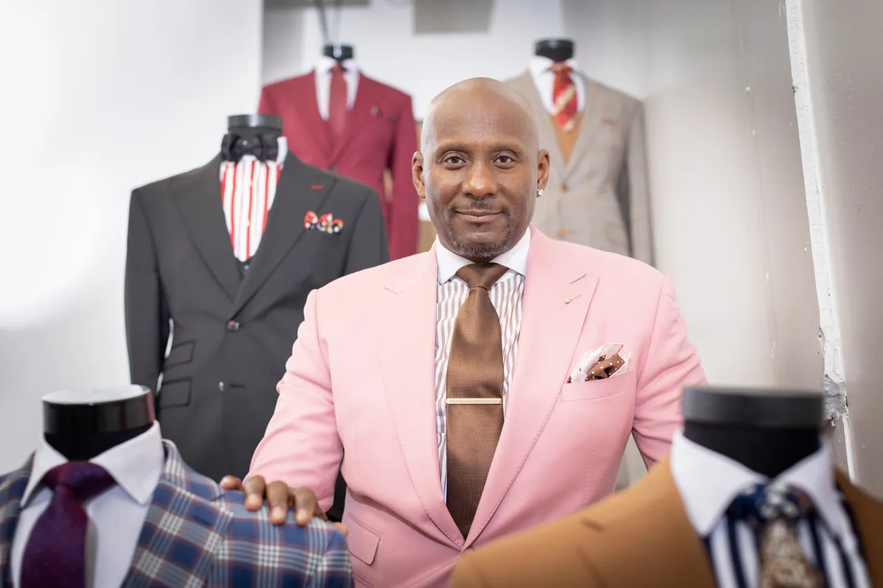 Montee Holland, a Detroit-based entrepreneur and veteran, is the President and CEO of the Tayion Collection.