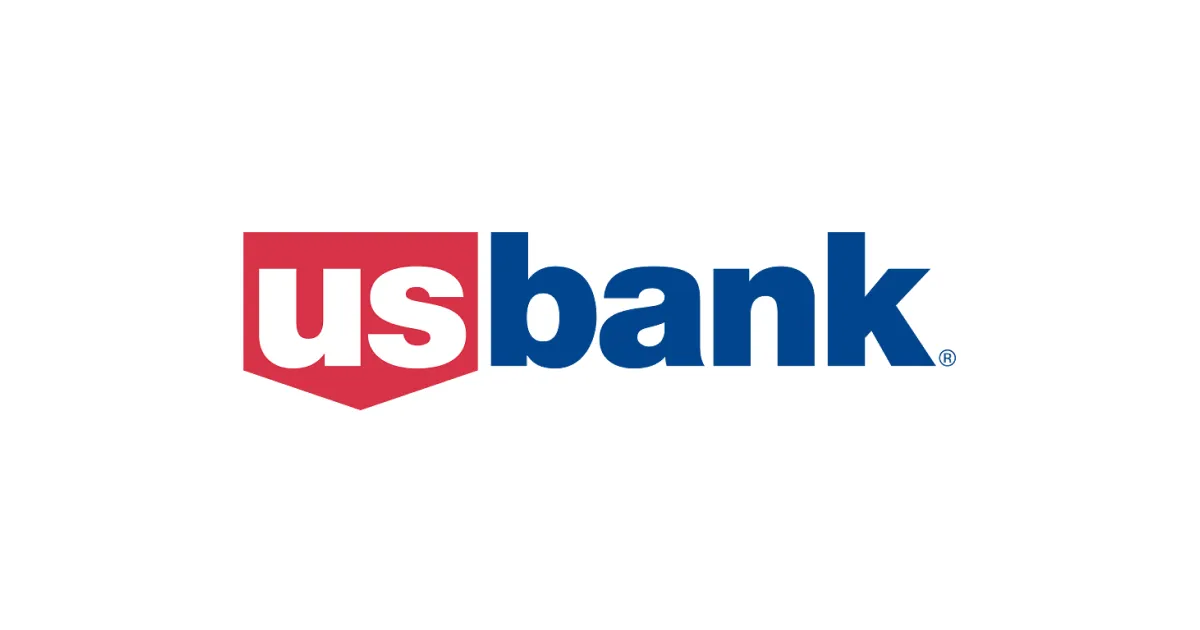 U.S. Bank logo centered on a white background