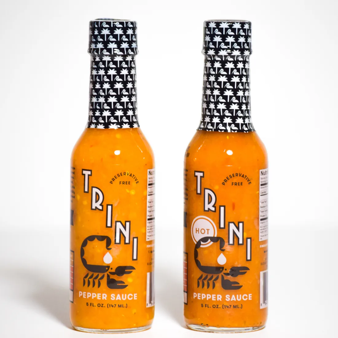 Trini Pepper Sauce Bundle: A pairing of the Hot and Original version of Trini Pepper Sauce. For the best of both worlds!