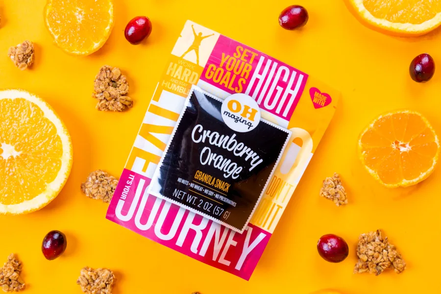 OH mazing Foods - Cranberry Orange Granola single pack