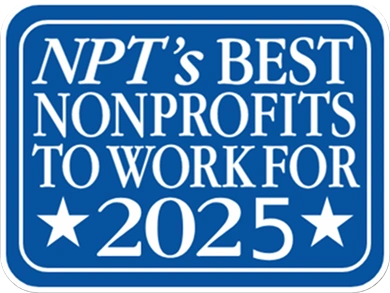 Nonprofit Times Best Nonprofits to Work For 2025 Badge